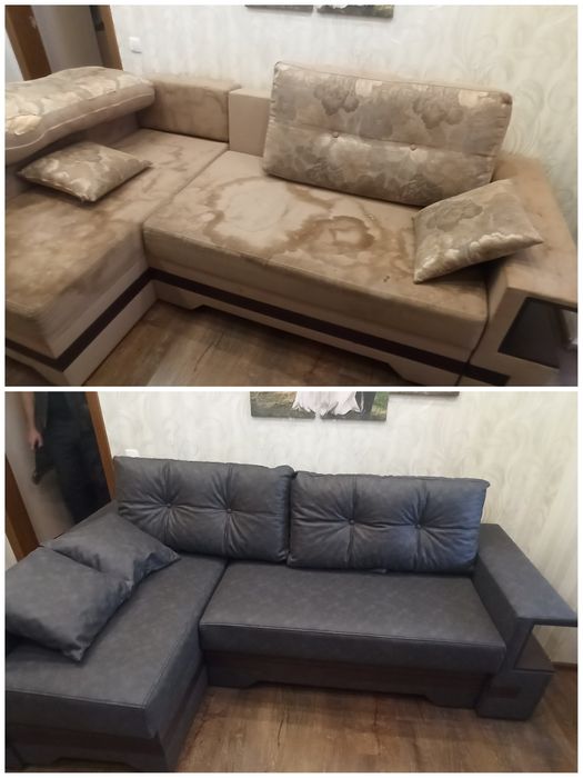 Реставрация.Перетяжка мебели и ремонт мягкой мебели.Диван. Кровать.Мат