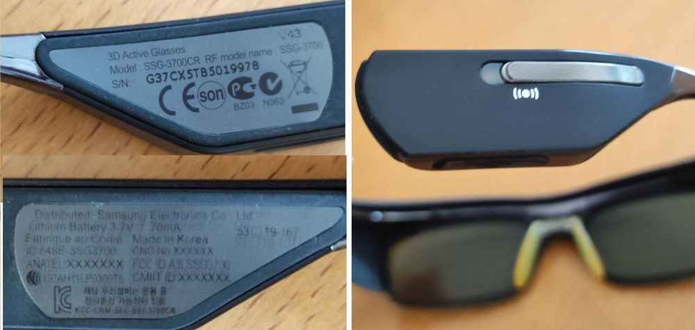GRATIS Okulary Samsung SSG-3570CR gogle 3D  trójwymiarowe