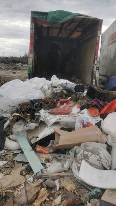 Мусор за копєйкі! Вивоз мусора Квартир Мебели Строительный Сміття ...