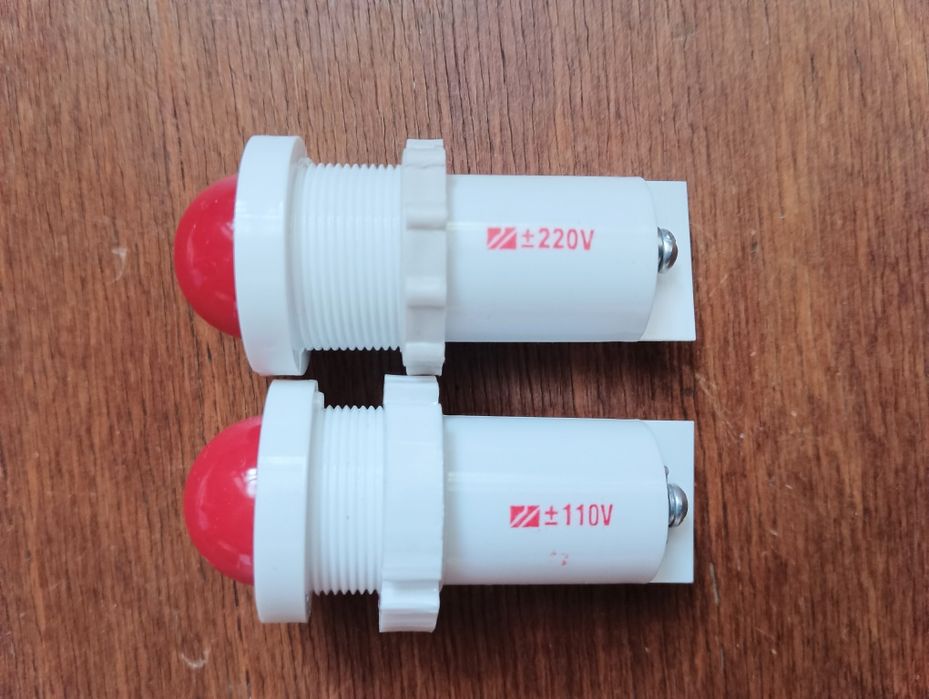 Лампа индикатор светодиодная от 12 до 220V