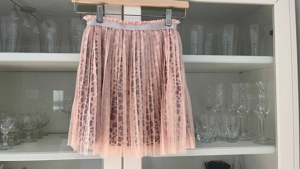 Spódniczka tiul cętki 134