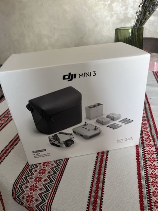 Дрон DJI mini 3 Fly more combo