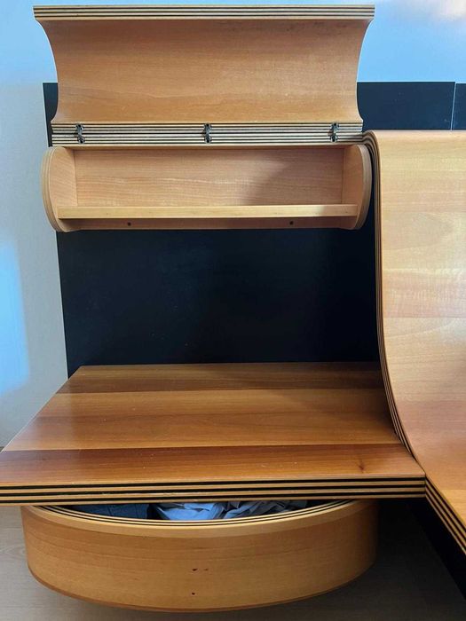 Quarto de casal se estrado e sem colchão