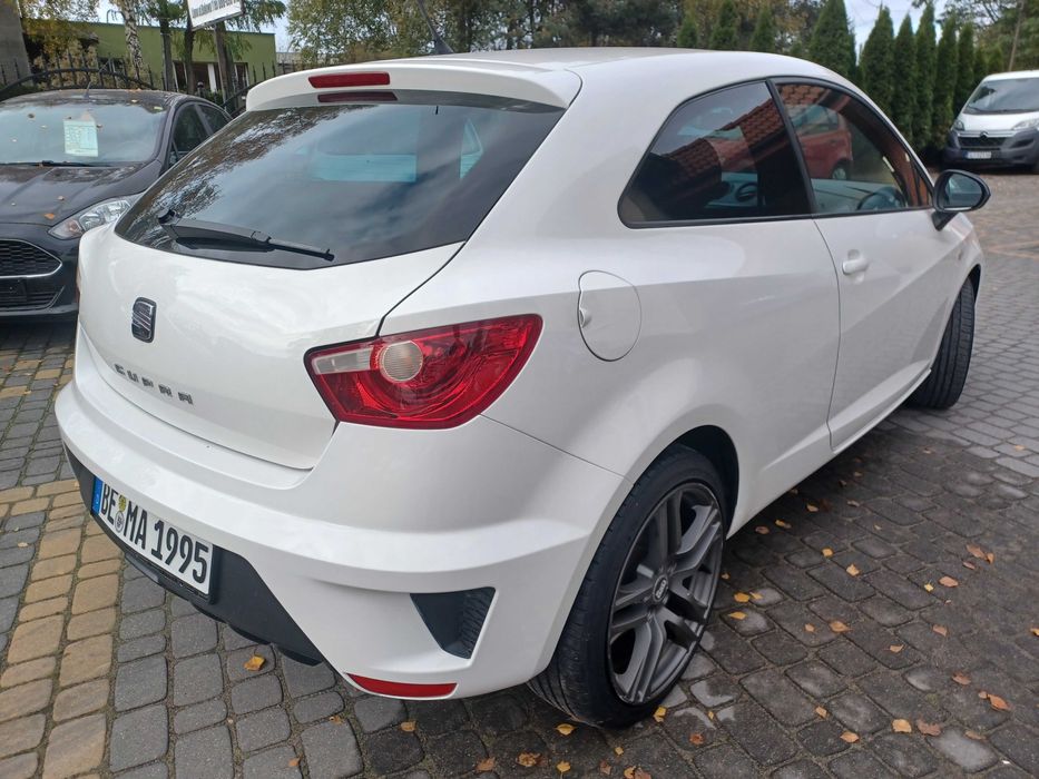 Seat Ibiza Cupra 180Km DSG łopatki alu elektryka z Niemiec