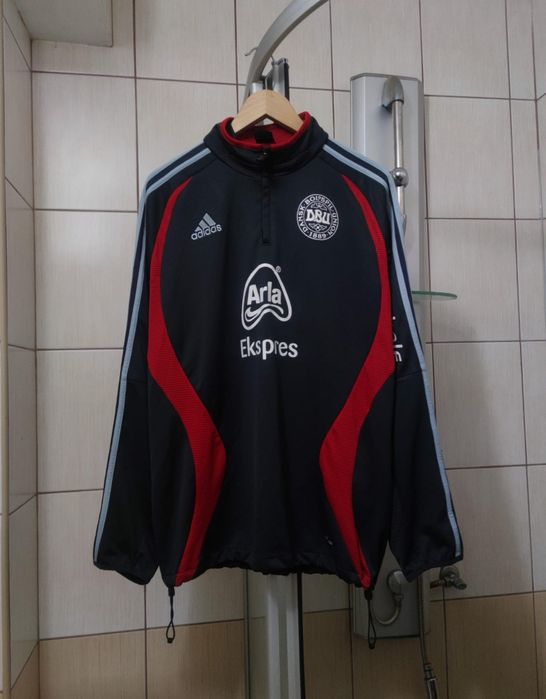 bluza treningowa adidas L 05/06 reprezentacji Danii classic sport retr