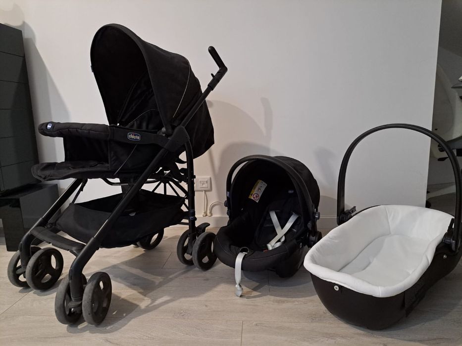 Carrinho de bébé Trio Spirit Black Chicco