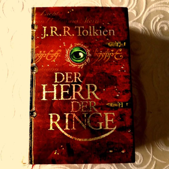 J R R Tolkien - Senhor dos Anéis/Hobbit/Silmarillion - Ed. em ALEMÃO