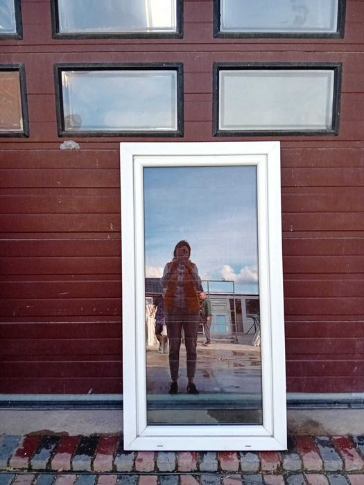 Okna 85x162 pcv Niemieckie plastikowe okno DOWÓZ CAŁY KRAJ