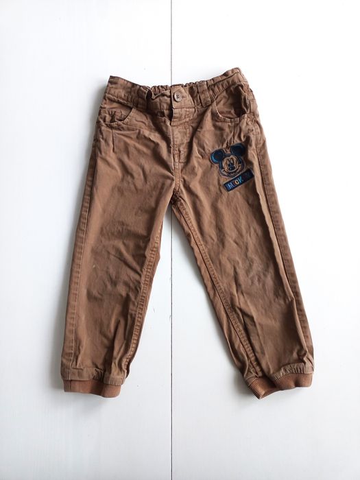 Spodnie Matalan Disney 2-3lata 92-98cm 24-36msc Myszka Mickey #1406