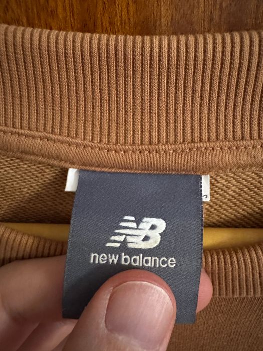 Camisola New Balance French Terry, Terracota, Como Nova!