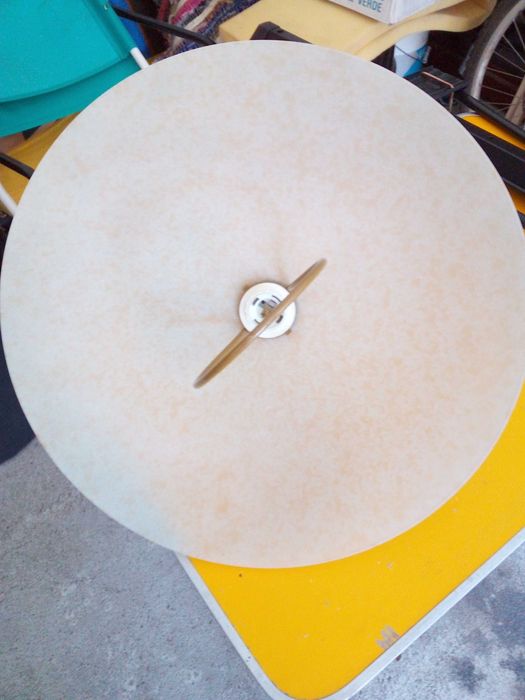 Candeeiro de teto em vidro