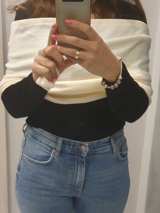 Komin ślubny nowy ecri