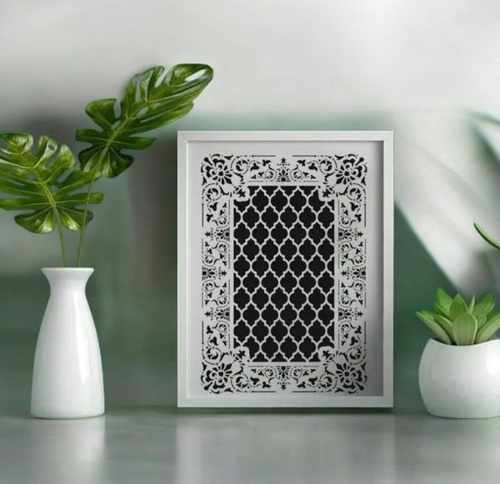 Szablon Malarski / Dekoracyjny - DIY, scrapbookingu Nr. 15