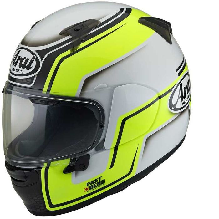 Kask motocyklowy ARAI Profile -V Bend Yellow r.L .XL