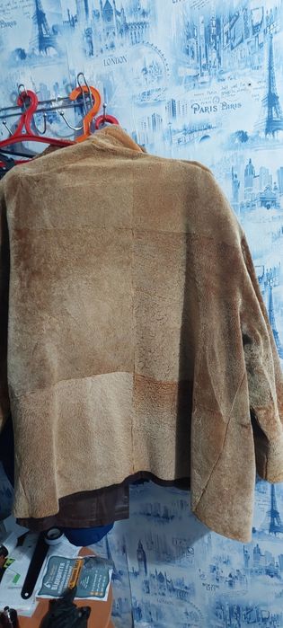 Дублёнка мужская Натуральная Кожа и Мех ! 4xl