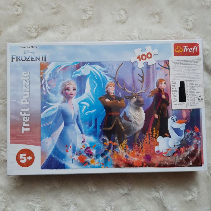 Nowe puzzle TREFL Elza, Anna, Olaf / Kraina Lodu 2