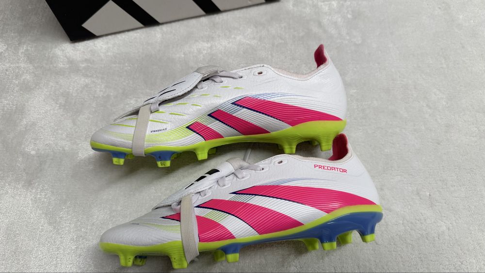 Adidas nowe skora korki Predator league ft fg/mg 38 2/3 białe okazja