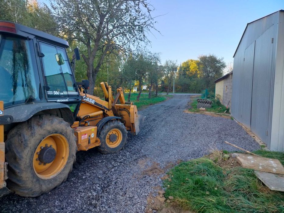 Odśnieżanie Usługi Koparko-ładowarką  wystawiam F-vat