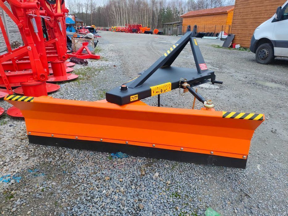 NOWOŚĆ-pług do śniegu spych-do ciągnika na tył-OBROTOWY-dowóz POLSKA