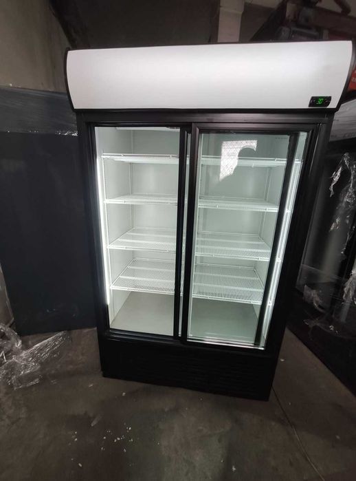 Холодильный шкаф купе витрина Klimasan S1300 Антрацит. Гарантия 2 мес