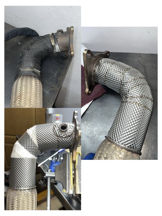 Heatshield Custom, Downpipe/Kolektor/Turbo