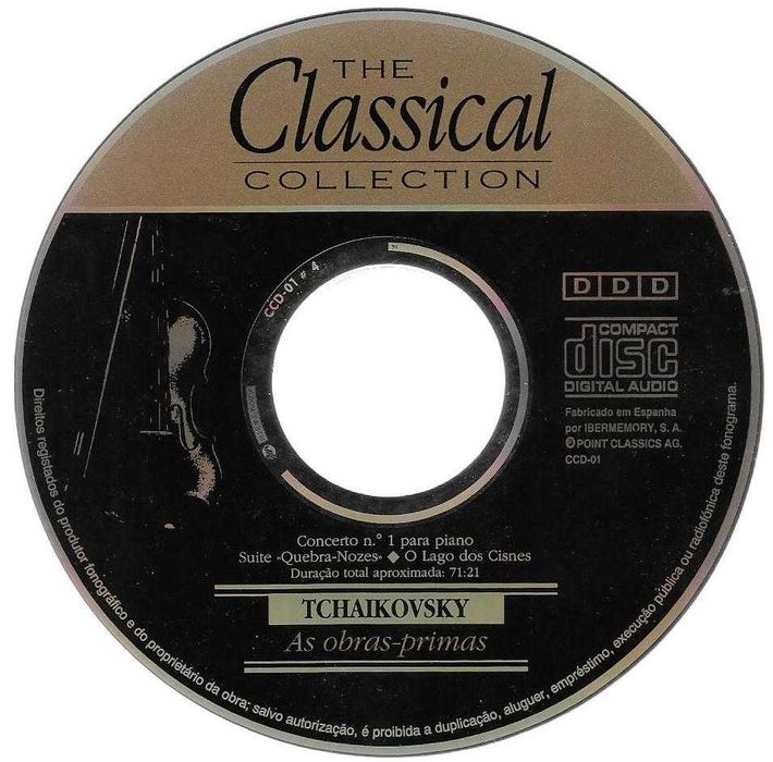 Tchaikovski - - - - - As Obras Primas - - - - - CD