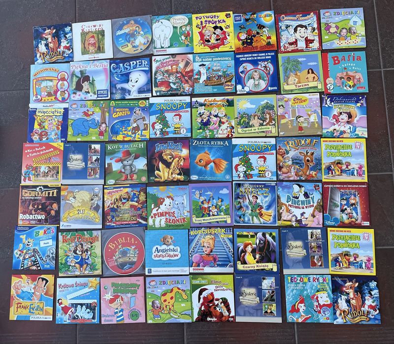 Bajki na dvd vcd