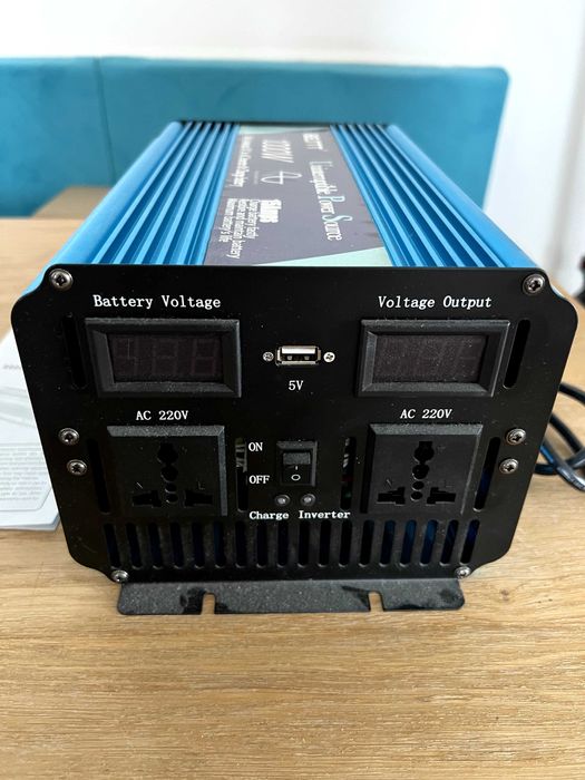 інвертор 24в 220в чистий синус, функція UPS