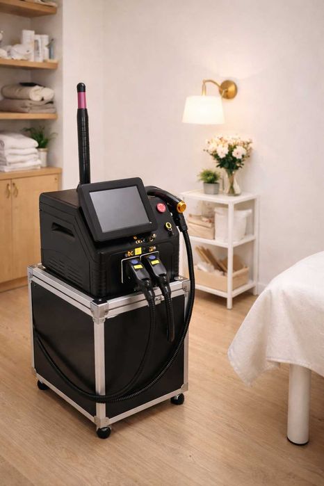 Máquina depilação a laser, peeling de Hollywood e remoção de tatuagem