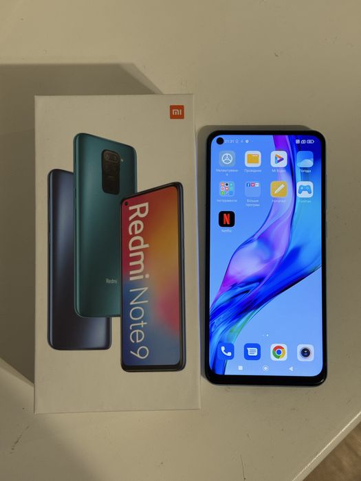 Смартфон Xiaomi Redmi Note 9  4/128 телефон