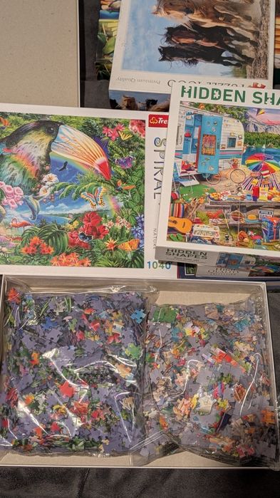 Zestaw puzzli 1000/1040 el. (Trefl, Clementoni, Schmidt) - Kraków