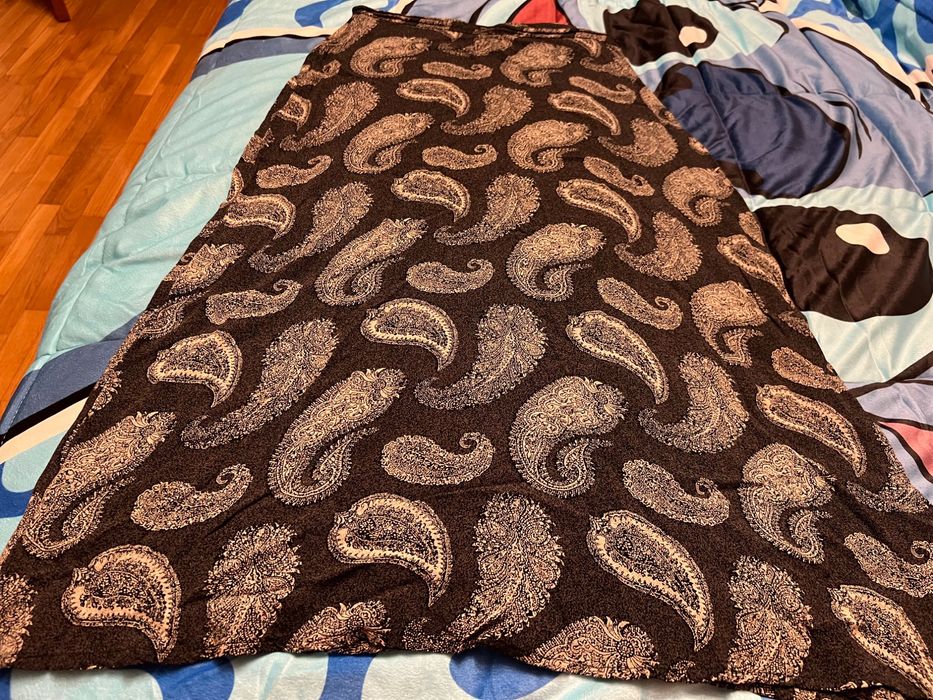 Saia midi estampada, “In wear” tamanho 38