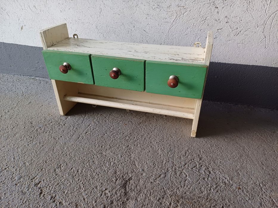 Szafka wiszaca prl zabytkowa