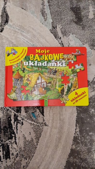 Książka z puzzlami, 4 bajki