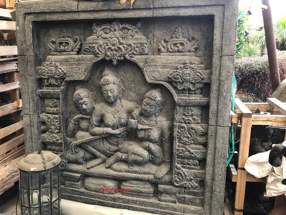 Fontanna , Ściana wodna, Twarz Buddy" 185cm