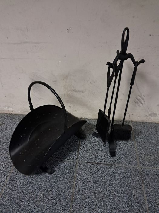 Utensílios de lareira