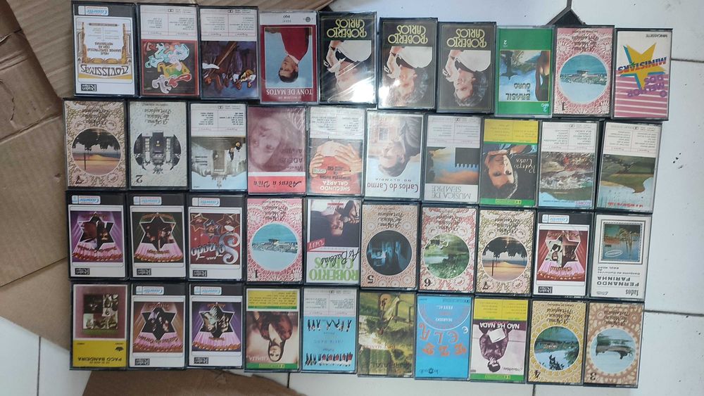 Lote 52 Cassetes Música Portuguesa