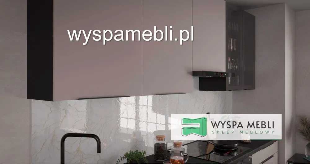 NOWA kuchnia meble kuchenne 260cm kaszmir czarny darmowa dostawa