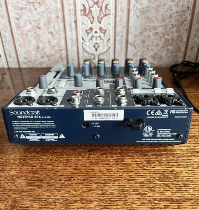 Soundcraft Notepad-8fx