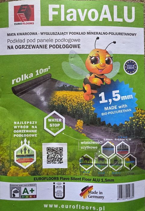 Mata kwarcowa pod panele na ogrzewanie podłogowe