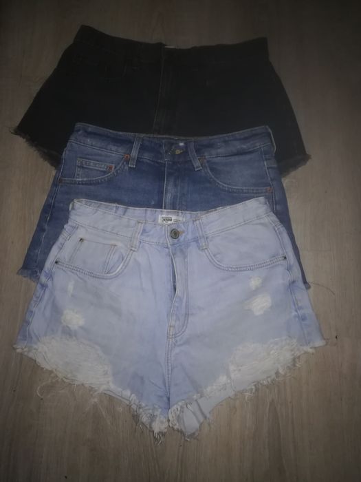 Szorty  jeansowe 3 sztuki rozmiar M/38