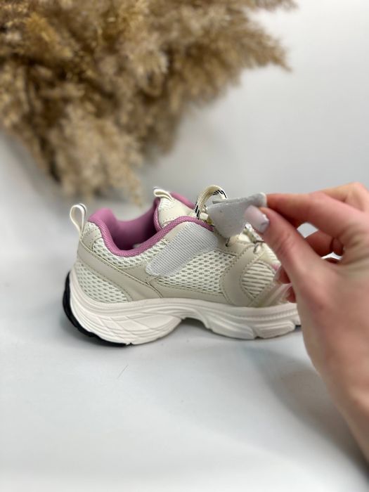 Кросівки для дівчинки кроссовки для девочки белые с розовым