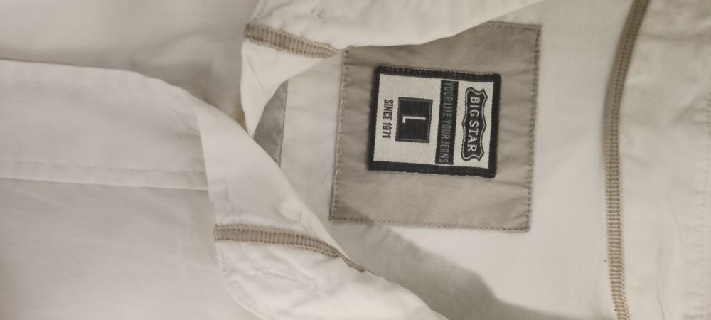 Koszula męska biała Big Star