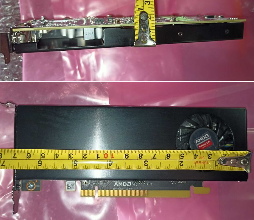 AMD Radeon E9173 2Gb GDDR5 LowProfile (Embedded RX550) низькопрофільна