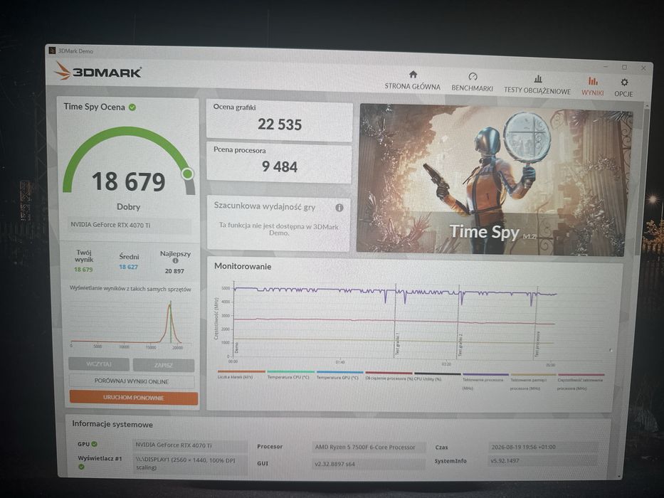 RTX 4070Ti MSI Gaming Trio