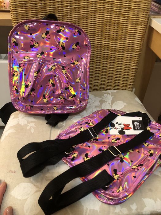 Сумочки дитячі і рюкзаки - рожеві (нові). Листайте фото