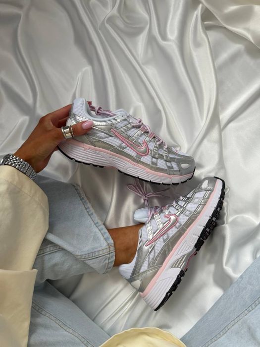 Жіночі кросівки Nike P-6000 White Elemental Pink 36-41