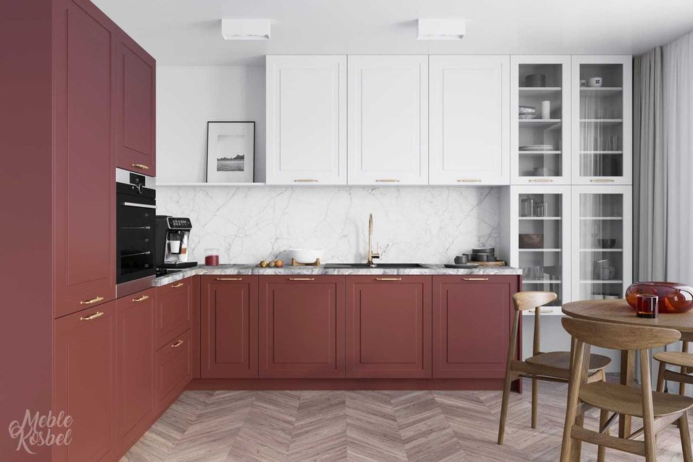 MW LAKIER Kuchnia OSLO meble szafki kuchenne mat TRANSPORT wycena