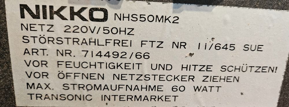 Wieża Hi-Fi z gramofonem, kolumnami, magnetofon