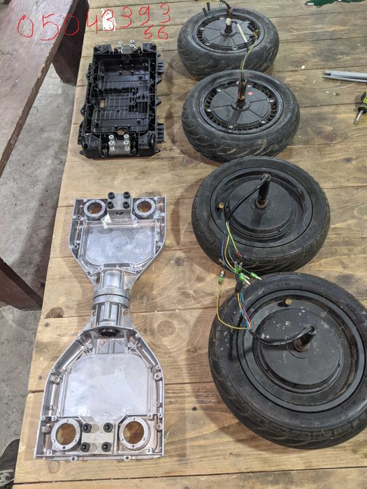 мотор колесо 350w шина камера 10x3.0-6.5 шрот електросамокатів